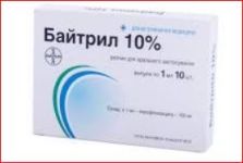 Байтрил 10% 1 мл Байер ц