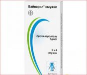 Байварол проти вароатозу бджіл 4 смужки/блок