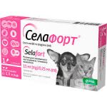  Селафорт для котов и собак до 2,5 кг, 1 пипетка, KRKA