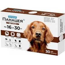 СУПЕРІУМ ПАНАЦЕЯ, ПРОТИПОРАЗИТАРНА ТАБЛІТКА ДЛЯ СОБАК ВАЖИЛОЮ 16 - 30 КГ