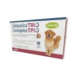 Симпарика Трио таблетка для собак от блох, глистов и клещей от 20 до 40 кг, 3 таблетки