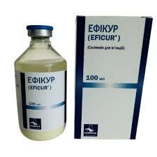 Ефікур, 100 мл (цефтіофур - 50 мг)