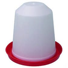 Поилка для птицы,5 литров вакуумная,Круг 