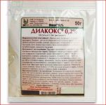 Диакокс 0,2 % 50 г ц