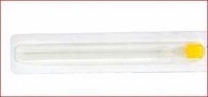 Игла одноразовая 0,9х25   100 желтая канюля