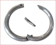 Кольцо носовое для быков (металл) 74 мм