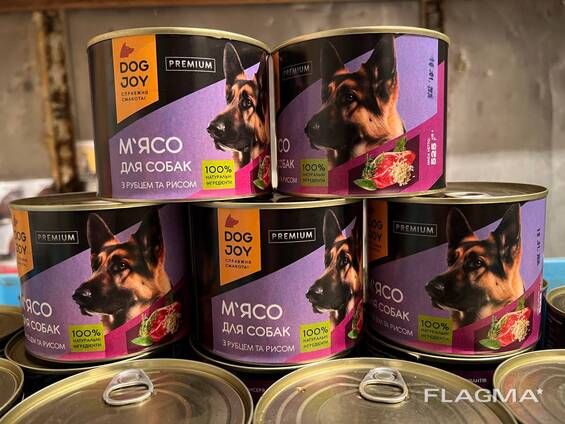 Консерва для собак Дог Джой 525 гр 