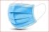 Маска медицинская защитная\голубой.черный цвет