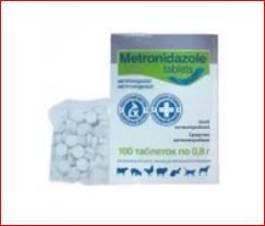 Метронидазол 25% 0,8 гр 100 Олкар ц