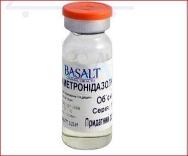 Метронидазол 5 % р-р для ин.10 мл Базальт ц