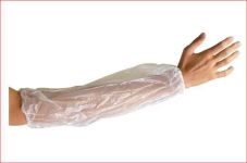 Нарукавники п\э однор 20х40 белые 100 шт\упак