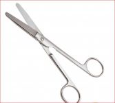 Ножницы тупоконечные прямые 170 мм