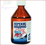 Перекись водорода 3% 100 мл фл. Олкар ц