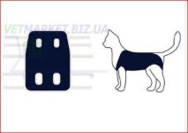 Попона послеоперационная №1, 35 см 29 см Фауна