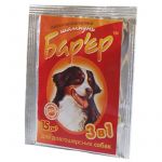 Шампунь Барьер 3 в 1 для собак 15мл ц