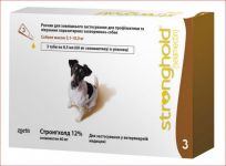 Стронгхолд для собак 5-10 кг, 3 пипетки