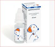 Ципронорм краплі очні та вушні БТЛ 10мл ц